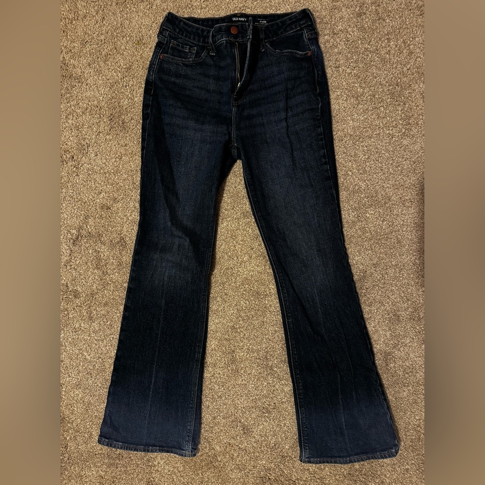 Old Navy Extra High Rise Flare Jeans